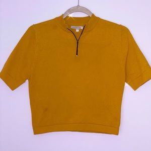 Charlotte Russe Zip-up Top